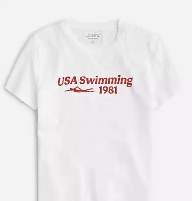 Jcrew Swimming T-Shirt